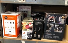 QUANTITY OF KITCHEN & APPLIANCES ITEMS TO INCLUDE BODUM CAFFETTIERA COFFEE MAKER, BLACK, 8 CUP: LOCATION - B