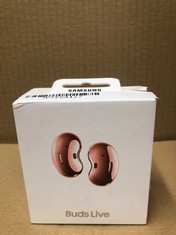 SAMSUNG GALAXY BUDS LIVE WIRELESS EARPHONES, MYSTIC BRONZE (UK VERSION).:: LOCATION - C