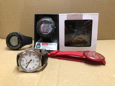 QUANTITY OF WATCHES ITEMS TO INCLUDE TIMEX EXPEDITION SHOCK XL MEN'S 50MM RESIN STRAP WATCH TW4B24000: LOCATION - C