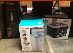 QUANTITY OF KITCHEN & APPLIANCES ITEMS TO INCLUDE LAKELAND MULTI YOGHURT AND SOFT CHEESE MAKER RECIPES INCLUDED: LOCATION - C