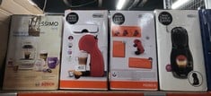 QUANTITY OF KITCHEN & APPLIANCES ITEMS TO INCLUDE NESCAFÉ DOLCE GUSTO DELONGHI PICCOLO XS POD CAPSULE COFFEE MACHINE, ESPRESSO, CAPPUCCINO AND MORE, EDG210.R,0.8 LITERS, RED AND BLACK EDG 210.R: LOCA