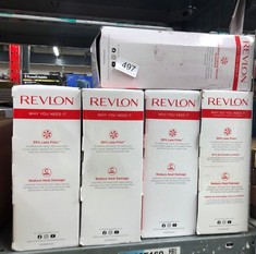 QUANTITY OF HEALTH & BEAUTY ITEMS TO INCLUDE REVLON ONE-STEP HAIR DRYER AND VOLUMIZER FOR MID TO LONG HAIR (ONE-STEP, 2-IN-1 STYLING TOOL, IONIC AND CERAMIC TECHNOLOGY, UNIQUE OVAL DESIGN) RVDR5222: