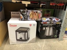 QUANTITY OF KITCHEN & APPLIANCES ITEMS TO INCLUDE SWAN 1.5 LITRE S/S FRYER: LOCATION - D