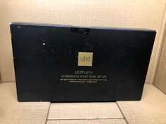 GHD PLATINUM PROFESSIONAL SMART STYLER GIFT SET WITH GHD BODYGUARD AND THE ALL ROUNDER - PADDLE BRUSH : LOCATION - D