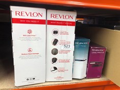 QUANTITY OF HEALTH & BEAUTY ITEMS TO INCLUDE REVLON ONE-STEP HAIR DRYER AND VOLUMIZER FOR MID TO LONG HAIR (ONE-STEP, 2-IN-1 STYLING TOOL, IONIC AND CERAMIC TECHNOLOGY, UNIQUE OVAL DESIGN) RVDR5222: