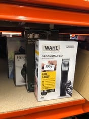 QUANTITY OF HEALTH & BEAUTY ITEMS TO INCLUDE WAHL GROOMSMAN 8 IN 1 MULTIGROOM, MULTIGROOMER FOR MEN, FACE AND BODY TRIMMING, BEARD TRIMMERS MEN, MEN’S STUBBLE TRIMMER, GROOMING SET, NOSE TRIMMER, BOD