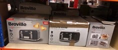 QUANTITY OF KITCHEN & APPLIANCES ITEMS TO INCLUDE BREVILLE BOLD ICE GREY 2-SLICE TOASTER WITH HIGH-LIFT & WIDE SLOTS | GREY & SILVER CHROME [VTR002]: LOCATION - D