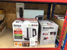 QUANTITY OF KITCHEN & APPLIANCES ITEMS TO INCLUDE NINJA PERFECT TEMPERATURE KETTLE, 1.7L, WITH TEMPERATURE CONTROL, LED DISPLAY, EASY TO USE KETTLE WITH RAPID BOIL AND TEMPERATURE HOLD, STAINLESS STE