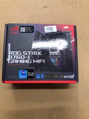 ROG STRIX B760 - I GAMING WIFI MOTHERBOARD: LOCATION - B