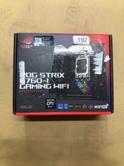 ROG STRIX B650E - I GAMING WIFI MOTHERBOARD: LOCATION - B