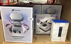 QUANTITY OF TECH & GAMING ITEMS TO INCLUDE DAZED V2 CHARGE DOCK FOR OCULUS QUEST 2: LOCATION - C