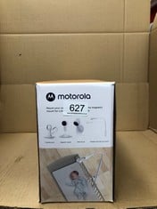 MOTOROLA NURSERY VM65X CONNECT - HALO VIDEO BABY MONITOR WITH CRIB HOLDER - 5 INCH PARENT UNIT AND WIFI APP - FLEXIBLE MAGNETIC CAMERA MOUNT, WHITE.: LOCATION - F