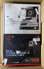 ASUS ROG STRIX B650E-F GAMING WIFI AMD RYZEN AM5 ATX MOTHERBOARD, 12 + 2 POWER STAGES, DDR5, THREE M.2 SLOTS, PCIE 5.0, WIFI 6E, 2.5G LAN, USB 3.2 GEN 2X2 TYPE-C PORT, AND AURA SYNC RGB: LOCATION - G