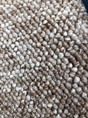 13877 B GALA CARPET IN 72 BERBER BEIGE APPROX WIDTH 4M - COLLECTION ONLY - LOCATION REAFR FLOOR