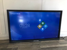 SPEKTRON 65" INTERACTIVE LED DISPLAY - COLLECTION ONLY - LOCATION MIDDLE FLOOR