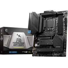 MSI MAG Z790 TOMAHAWK WIFI DDR4 MOTHERBOARD ATX - SUPPORTS INTEL CORE 12/13TH GEN PROCESSORS, LGA 1700, DDR4 BOOST (5333+MHZ/OC), 1 X PCIE 5.0 X16, 1 X PCIE 4.0 X16, 4X M.2 GEN4, 2.5GBPS LAN, WI-FI 6