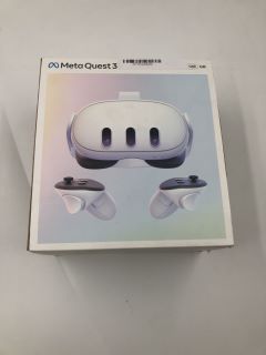 META QUEST 3 128GB V.R HEADSET (RRP - £479): MODEL NO S3A [JPTE64806]: LOCATION - A