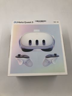 META QUEST 3 128GB V.R HEADSET (RRP - £479): MODEL NO S3A [JPTE64791]: LOCATION - A