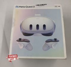 META QUEST 3 512GB V.R HEADSET (RRP - £619): MODEL NO S3A [JPTE64782]: LOCATION - A