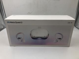 META QUEST 2 128GB V.R HEADSET (RRP - £199): MODEL NO KW49CM  [JPTE64988]: LOCATION - I