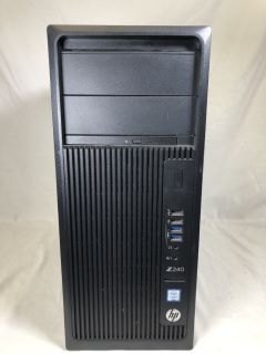 HP Z240 TOWER PC: MODEL NO TPC-F078-MT. INTEL I7-6700, 16GB RAM,   [JPTE65030]: LOCATION - I