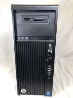 HP Z230 TW 512GB SSD, 1TB HDD PC: MODEL NO TPC-F049-MT. INTEL XEON E3-1226, 32GB RAM,   [JPTE65015]: LOCATION - I