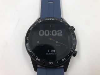 X6 SMARTWATCH AND FITNESS TRACKERS  TO INCLUDE SEKONDA ACTIVE SMARTWATCH WITH 1.3" FULL TOUCH SCREEN AND IP68 WATER RESISTANCE.  [JPTE64985]: LOCATION - J