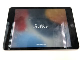 APPLE IPAD MINI 4 (7.9") 128GB TABLET WITH WIFI (RRP - £319): MODEL NO A1538  [JPTE65003]: LOCATION - J