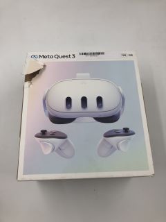 META QUEST 3 128GB V.R HEADSET (RRP - £479): MODEL NO S3A [JPTE64827]: LOCATION - A