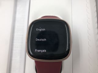 FITBIT VERSA 4 SMARTWATCH: MODEL NO FB 523 [JPTE62918]: LOCATION - A