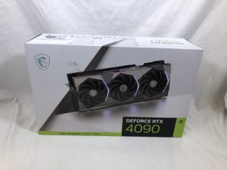 MSI GEFORCE RTX 4090 SUPRIM X 24G GAMING GRAPHICS CARD - 24GB GDDR6X GRAPHICS PROCESSING UNIT. (SMASHED / SALVAGE / SPARES) [JPTE64927]: LOCATION - A