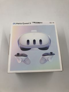 META QUEST 3 128GB V.R HEADSET (RRP - £479): MODEL NO S3A [JPTE64797]: LOCATION - A