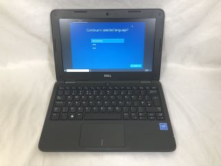 DELL LATITUDE 3190 64GB EMMC LAPTOP: MODEL NO P26T. INTEL CELERON N4120, 4GB DDR4 RAM, 11.6" SCREEN [JPTE64932]: LOCATION - B