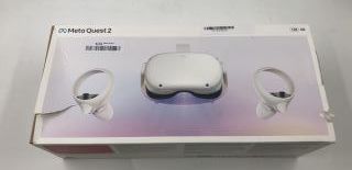 META QUEST 2 128GB V.R HEADSET (RRP - £199): MODEL NO KW49CM [JPTE64858]: LOCATION - C