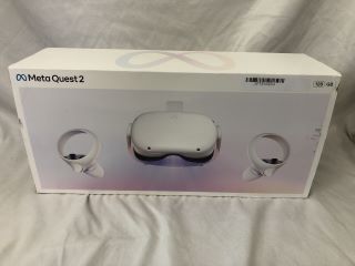 META QUEST 2 128GB V.R HEADSET (RRP - £199): MODEL NO KW49CM [JPTE64894]: LOCATION - C