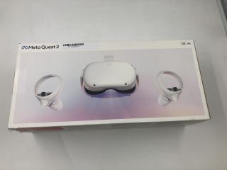 META QUEST 2 128GB V.R HEADSET (RRP - £199): MODEL NO KW49CM [JPTE64854]: LOCATION - C