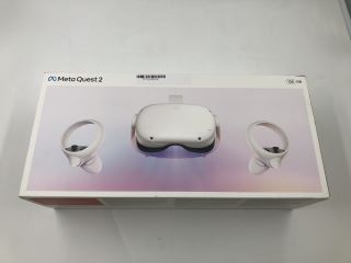 META QUEST 2 128GB V.R HEADSET (RRP - £199): MODEL NO KW49CM [JPTE64850]: LOCATION - D