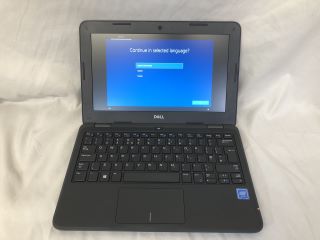 DELL LATITUDE 3190 64GB EMMC LAPTOP INTEL CELERON N4120, 4GB RAM, 11.6" SCREEN [JPTE64853]: LOCATION - D