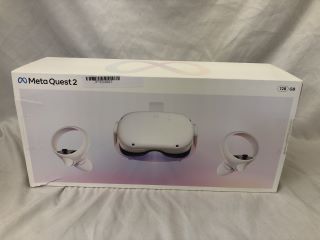 META QUEST 2 128GB V.R HEADSET (RRP - £199): MODEL NO KW49CM [JPTE64883]: LOCATION - D