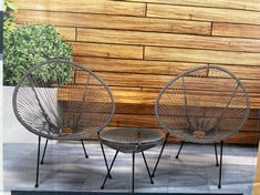 OUTDOOR OASIS DAKOTA STIRNG BISTRO SET 3 PIECE