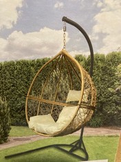 OUTDOOR OASIS HARLESDEN HANGING EGG CHAIR