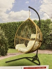 OUTDOOR OASIS HARLESDEN HANGING EGG CHAIR