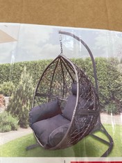 OUTDOOR OASIS HARLESDEN HANGING EGG CHAIR