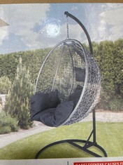 OUTDOOR OASIS ORLANDO HANGING EGG CHAIR