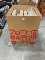 BOX OF ASSORTED OUTDOOR GARDEN SOFA CUSHIONS