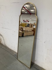 VARENA ARCHED FULL LENGTH MIRROR - MODEL NO. 0520370050018 - RRP £200 (BROKEN)