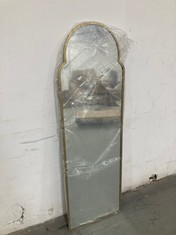 VARENA ARCHED FULL LENGTH MIRROR - MODEL NO. 0520370050018 - RRP £200 (BROKEN)