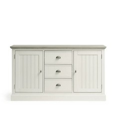 BROMPTON PAINTED ACACIA AND ASH TOP LARGE SIDEBOARD - ITEM NO. BPT001 - RRP £700