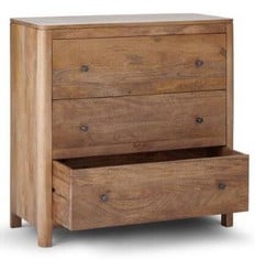 LYLA SOLID MANGO 3 DRAWER CHEST - ITEM NO. SH-LLA121 - RRP £550