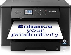 EPSON WF-7310DTW PRINTER (ORIGINAL RRP - £199) IN BLACK. (WITH BOX) [JPTC68859]